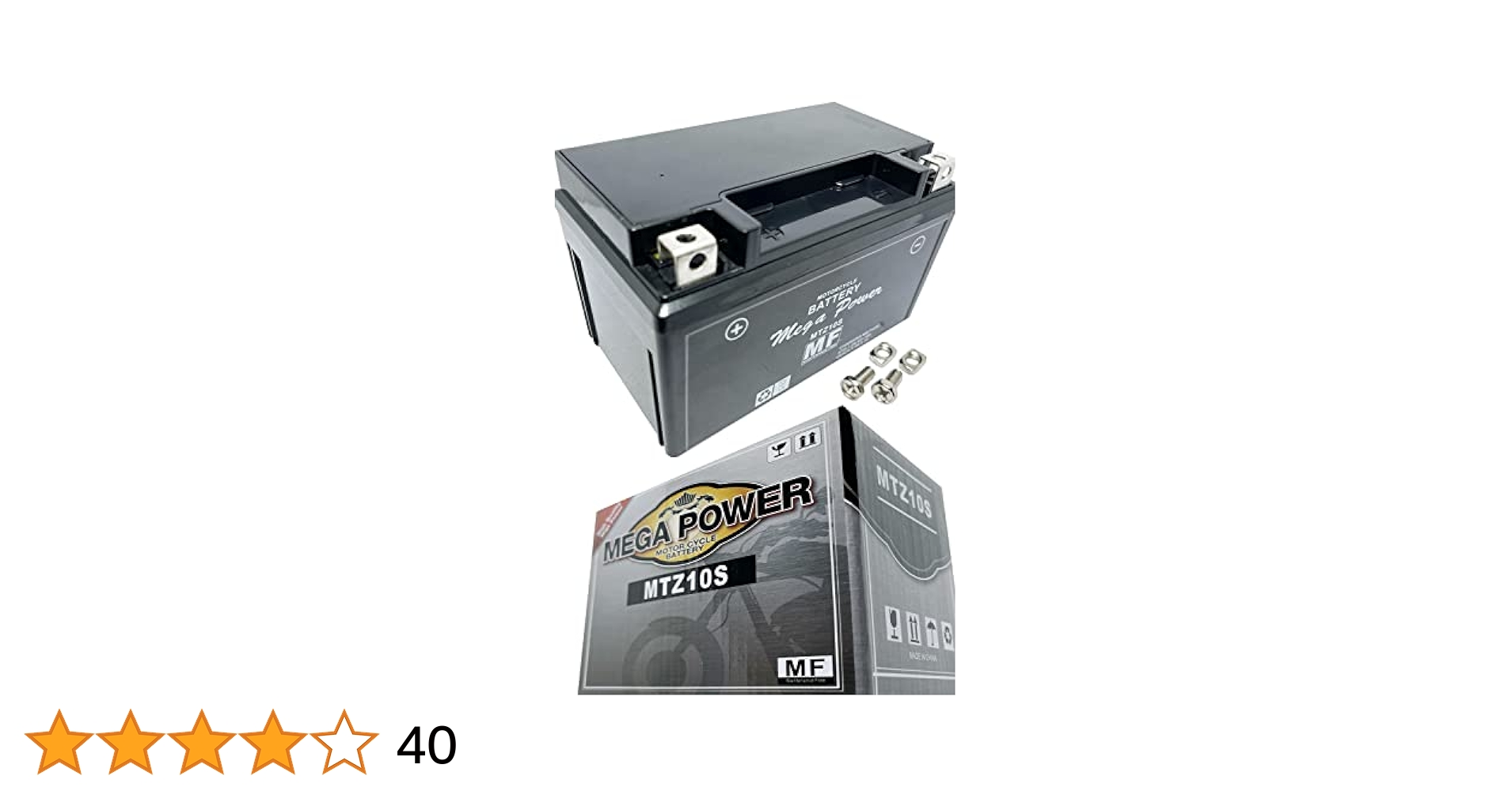 Amazon | メガパワー バイクバッテリー / CB400SF VTEC StecII