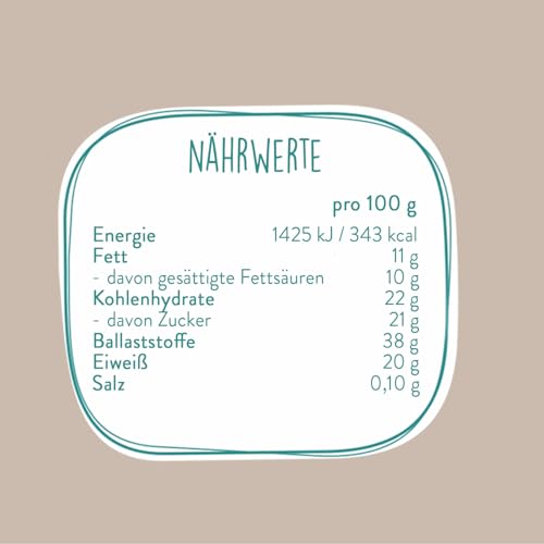 Foto von BORCHERS Bio Kokosmehl, 2x 400g, fein vermahlen, teilentölt, naturbelassen, leichte Süße, Proteinquelle, ballaststoffreich, vegan, zum Kochen, Backen & Verfeinern