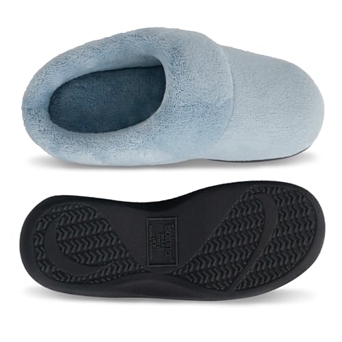 Image of isotoner womens Classic Clog Non-slip Memory Foam Slippers