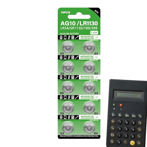 Pack Baterías De Callo - Botón Batería Setalina Alqalina, Largo Celidos De Energía De Expriración | Baterías De Botón Alcalino Fecha Marcada, Fuente De Energía Compacta Para Relojes, Juguetes, Calcula