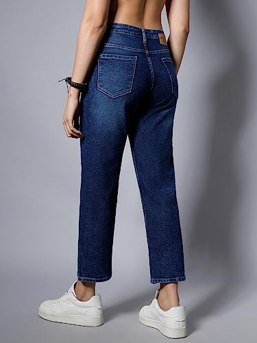 Image of HIGH Star Women's Regular Fit Mid Rise Jeans