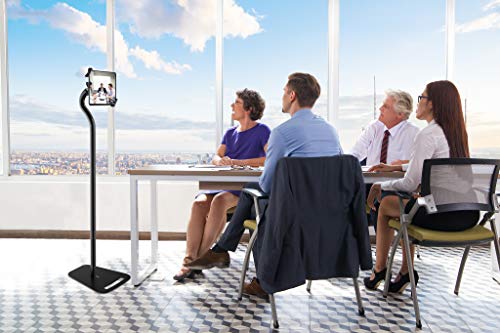 image for CTA Digital Kiosk Stand Neck - CTA Premium Height-Adjustable Floor-to-