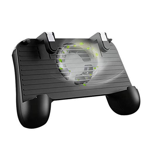 IhDFR 4 in 1 Upgrade Gamepad Shooting and Target Trigger Mobile Phone Cooling