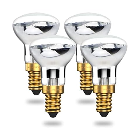 Klarlight Bombillas Incandescentes 25W E14 R39 Blanco Cálido Cover