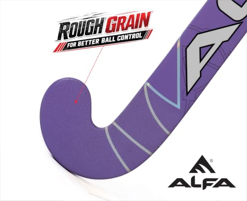ALFA AX2 Composite Hockey Stick 37 Inches Purple - Image 6