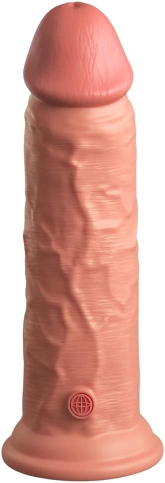 King Cock Elite 8" Silicone Dual Density Cock - Light