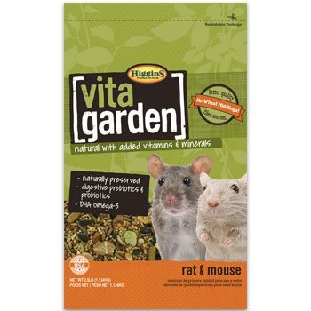 Higgins Vita Garden Rat & Mouse Food, 2.5 Lbs, Large