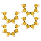 Conservation optimale : ces petits bouchons de liège sont conçus pour fermer hermétiquement les bouteilles, préservant ainsi efficacement les arômes et les saveurs du vin pendant de longues périodes. idéaux pour les amateurs de vin, ils peuvent également servir de bouchons en vrac ou de bouchons de bouteille