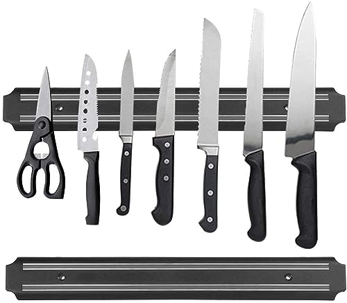 BHAGVAT Magnetic Knife Holder Rack for Kitchen,Wall Mounted Magne...