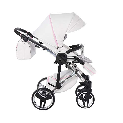 Junama kinderwagen combinatie kinderwagen premium buggy babyzitje + accessoires Isofix selecteerbaar Candy by Ferriley… - Afbeelding 4
