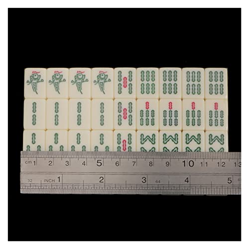 Mini Mahjong Juego Tradicional Chino Portátil miniatura 5