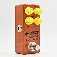 This item has 4 control knobs: Gain, Treble, Bass, Volume This item can help adjust the amount of Overdrive, the Middle-High frequency, the Low frequency and the output volume of the pedal. True bypass switch, 100% analog signal path, On/Off LED indi...