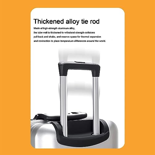 Cabin Luggage Suitcases Aluminum Frame USB Rechargeable Luggage Hard Shell Suitcases with Wheels Travel Bag2