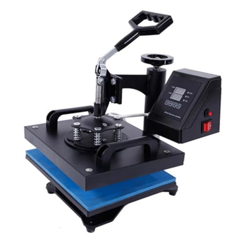 Máquina de prensado térmico, Máquina de prensado en caliente 23 * 30CM, impresora transferencia calor por sublimación promoción for ropa(Blauw)
