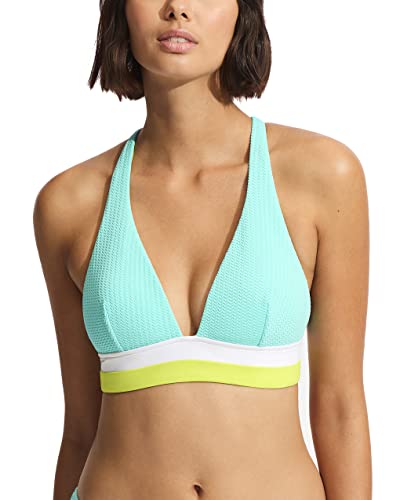 Seafolly bralette bikini top haut de gamme avec fermeture clip back pour femme exigeante