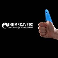 Vista 8 de Thumbsavers Classic - Herramienta manual para terapeuta de masaje manual, tamaño mediano, color blanco