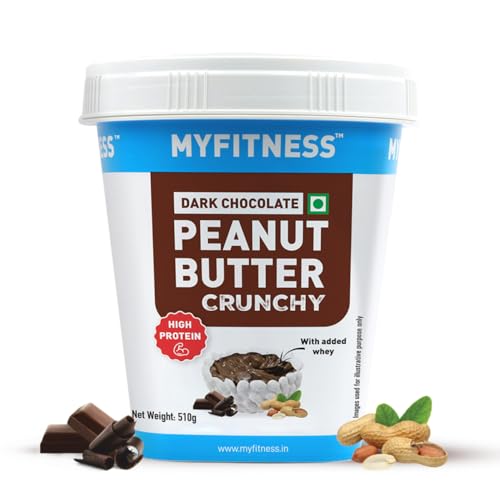 MYFITNESS High Protein Dark Chocolate Peanut Butter 510g - Image 2