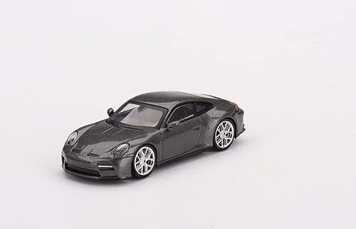 True Scale Miniatures Model Car Compatible With Porsche 911 (992) Gt3 Touring (Agate Grey Metallic) Limited Edition 1/64 Diecast Model Car Mgt00373 #TOP1