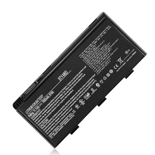 Batterie PC portable MSI GT60 GT70 GX60 GX70 BTY-M6D 7800mAh haute capacité
