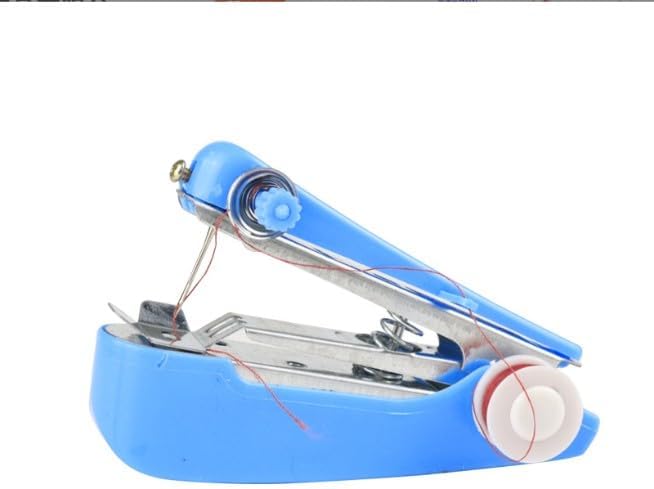 1Pc Handheld Sewing Machine, Portable Mini Manual Sewing Machine Handy Needlework Tool Mini Sewer Machine Hand Stitcher