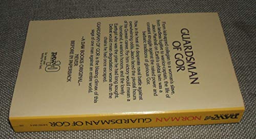 Guardsman of Gor 0879976640 Book Cover