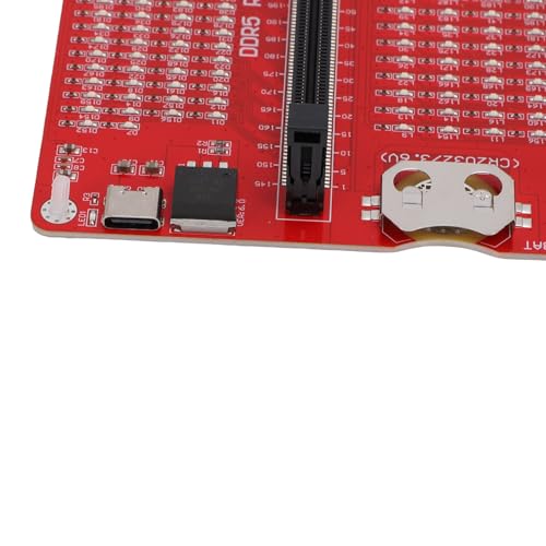 YUEHISY 4-in-1-RAM-Speichertesterkarte, Diagnoseanalysator mit Leuchtanzeige für DDR3 DDR4 DDR5 UDMM und RDIMM, für Desktop-PC und Server