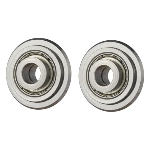 TILER 2pcs Tile Cutter Replacement Cutting Wheel 22×6×6 mm, High Density Tungsten Carbide Scoring Wheel, 2000m Ceramic Tiles Cutting Capacity 8117-22D Cover