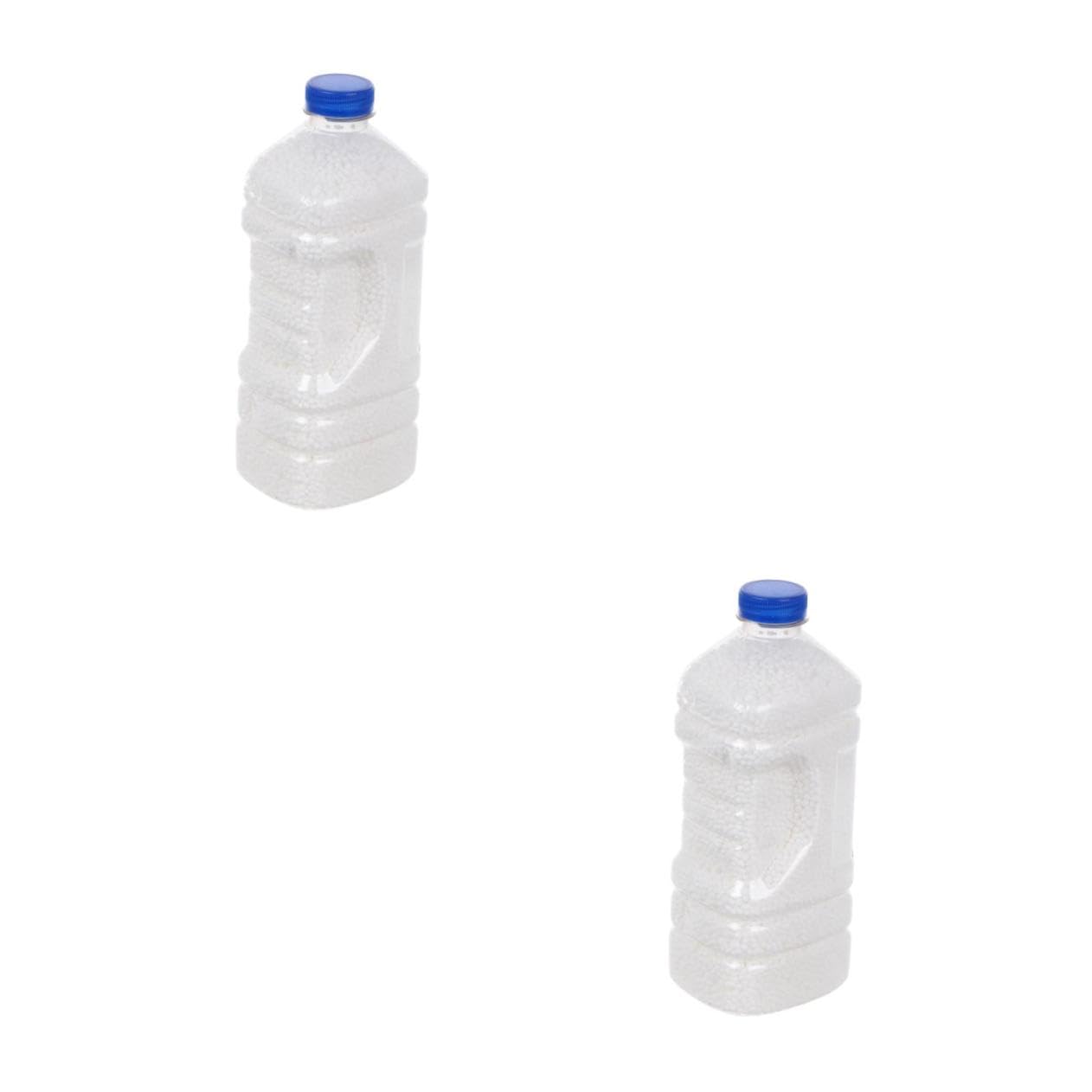 OUNONA 2 Pezzi Particelle di deumidificazione assorbitore d'acqua ricarica degli assorbitori di umidità rimozione dell'umidità per la casa assorbitore di odori per la casa plastica bianca