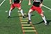 CQ Wellness AL1BL Adjustable Flat Rung Agility Ladder with Free Carry Bag