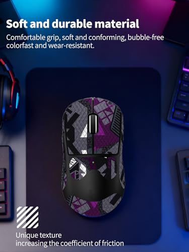 For Logitech G PRO X Superlight 2 DEX Protector de Mouse Gris Púrpura miniatura 5
