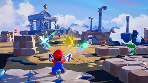 Ubisoft Mario + Rabbids: Sparks of Hope für Switch (Gold Edition) (Deutsche Verpackung) - Nintendo Switch Video Game - Aktionsfigur