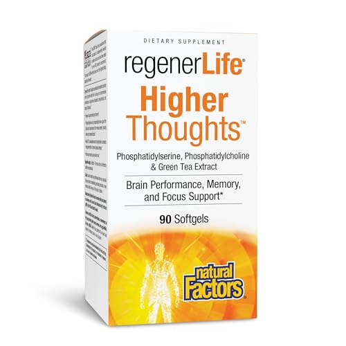 Natural Factors Higher Thoughts Brain Health...
