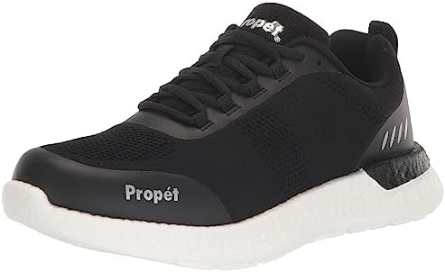 Propet Mens B10 Usher Lace Up Sneakers Shoes Casual - Black