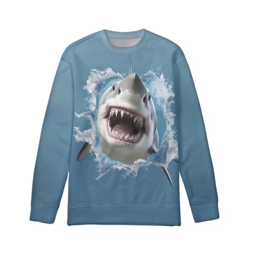 Girls Boys Sweatshirt Fall Outfit Kids Comfy Sweaters Pullover Tops 6-14 Years Old3