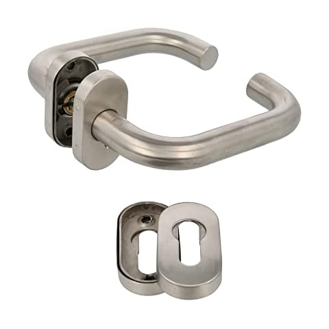 Amig Poignée de Porte Acier Inoxydable Cover