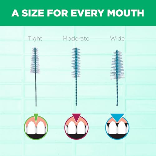 Image of GUM Proxabrush Go-Betweens Moderate Refills, 8 Count