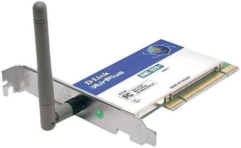 D Link AirPlus DWL-520+ Wireless 22MBPS PCI Adapter