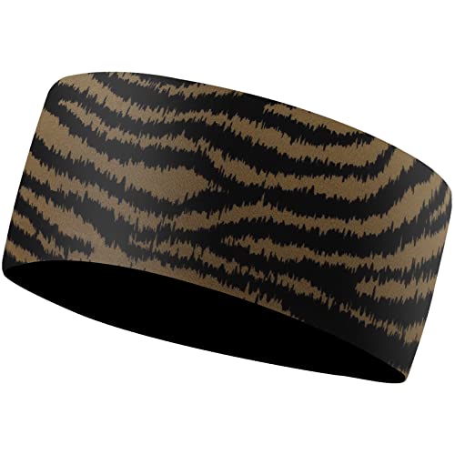 Bandeau Cheveux de Sport Réversible - Large Serre Tete pour Homme et Femme - Séchage Rapide - pour Fitness, Jogging, Course, Cyclisme, Randonnée, Tennis et Yoga - Convient sous Un Casque Cover