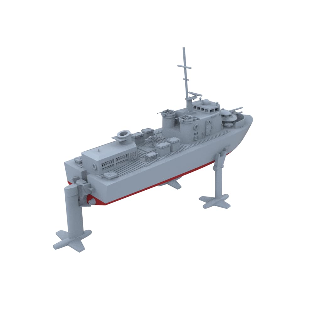 MRY-SFW SSC72761S-A 1/72 zestaw do budowy modelu wojskowego USS Flagstaff klasa patrolowa łódź błotnik (PGH-1) pełny kadłub