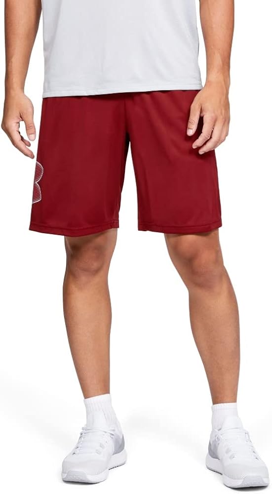 Under Armour Men's Tech Graphic Shorts Cordova (615)/Mod Gray Large