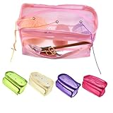 SEWACC Stricktasche aus Strapazierfähigem Nylonnetz Großer Aufbewahrungsbeutel mit Reißverschluss...