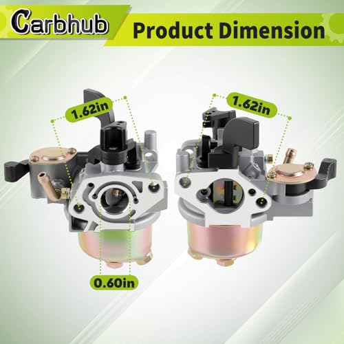 Carbhub Carburetor for 97cc 2.8hp Mini Baja Doodlebug Doodle Bug Db30 Dirt Pit Mini Bike 3/5 Air Intake Carb with Gaskets