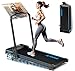 Treadmill, FOUSAE 5 in 1 Foldable Treadmills for Home with App Compatible, 12 Programes, Powerful 2.75 HP Brushless Motor Walking Pad with 10% Incline, Magnetic Remote Control Double Operation