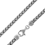 trendor Collar para Hombre Plata de Ley 925 15864-45 45 cm