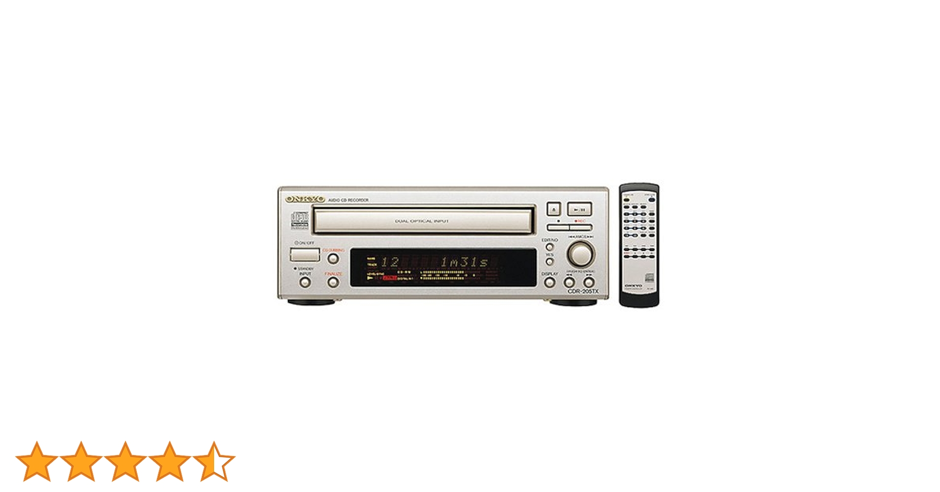 Amazon.co.jp: ONKYO INTEC205 Audio CD Recorder CDR-205TX(S