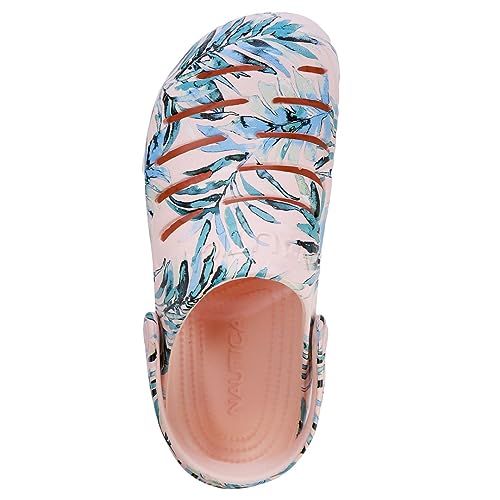 Image of Nautica Women's Classic Slip-On Clogs - Comfortable Crafted Clog Water Shoes for Garden and Casual Wear