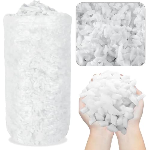 FytStycale Recarga de espuma de memória desfiada, enchimento de espuma de memória, material de enchi