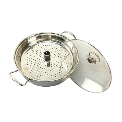 Sharplace Olla de de acero inoxidable para, caldo, albóndigas de verduras y comida