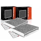 Replacement Parts for 2x Activated Carbon Cabin Air Filter ford Fusion Lincoln MKZ Mercury Milan