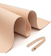 JinRuiKJ A Grade Tooling Leather Square 1.8-2.0MM Thick, Vegetable Tanned Leather Pieces Precut 1...